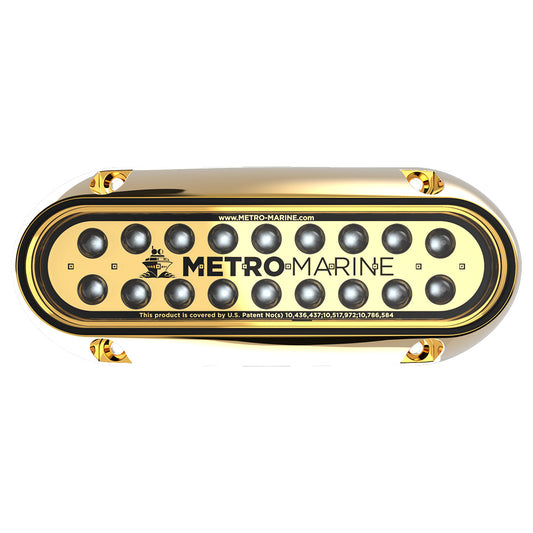 Metro Marine High-Output Elongated Underwater Light w/Intelligent Monochromatic LEDs - Blue, 45 Beam [F-BME1-H-B3-45]