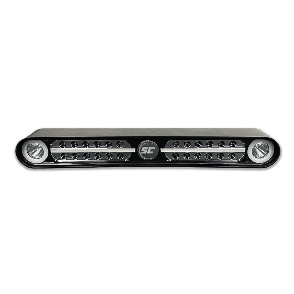 Shadow-Caster Eagle Ray LED Light Bar - Black Housing  Dual Optics [SCM-EAGLE-RAY-BK]