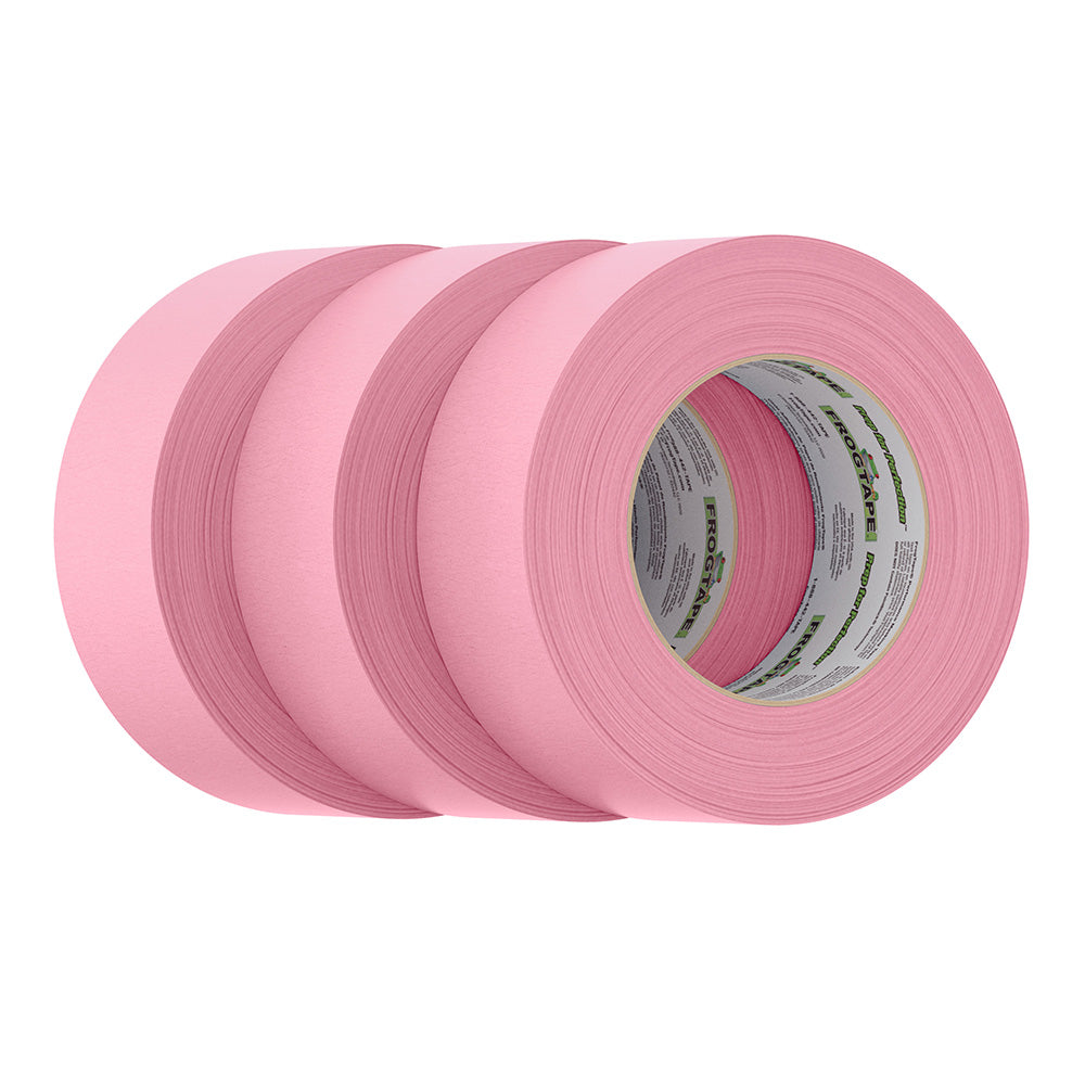 FrogTape CP 325 Medium-High Adhesion Masking Tape - 48MM x 55M x 6-Pack - Pink - Rated f/325F [105335]