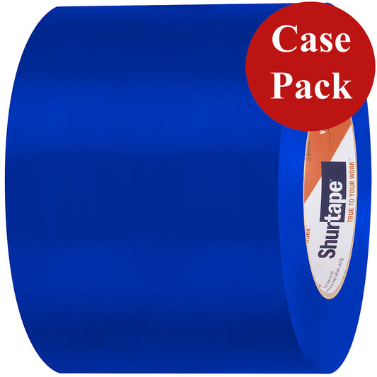 Shurtape UV-Resistant Marine Heat Shrink Tape - 96MM x 55M Roll - Straight Edge Blue *Case of 12 Rolls* [105740C]