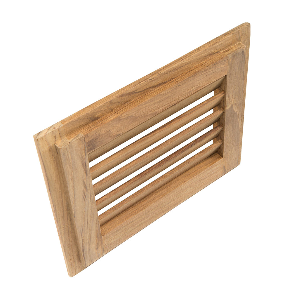 Whitecap Teak Louvered Insert - 7-1/2" x 9-1/8" x 3/4" [60712]