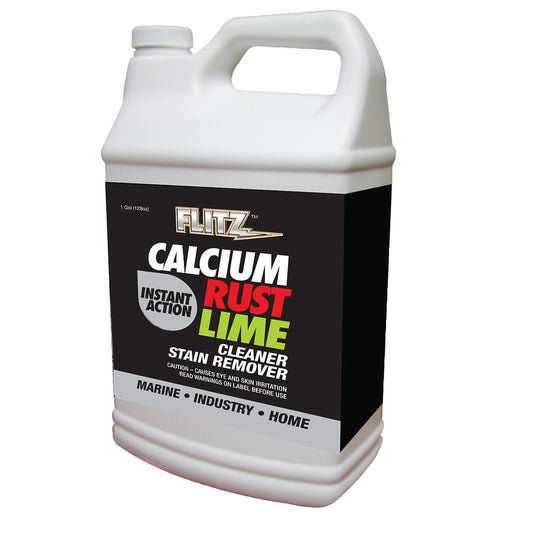 Flitz Instant Calcium, Rust & Lime Remover - Gallon Refill [CR 01610]