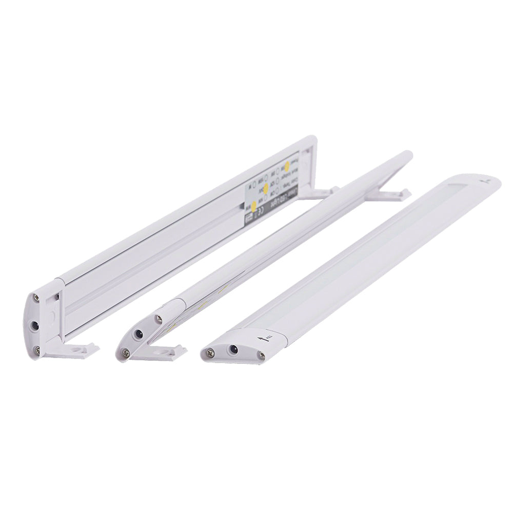 Lunasea LED Light Bar - Built-In Dimmer, Adjustable Linear Angle, 12" Length, 24VDC - Warm White [LLB-32KW-11-00]